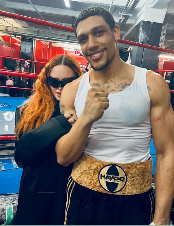 Madonna y su novio boxeador.